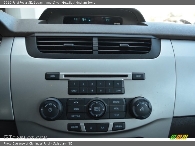 Ingot Silver Metallic / Medium Stone 2010 Ford Focus SEL Sedan