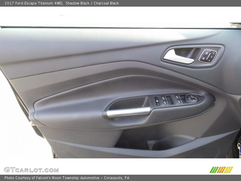 Shadow Black / Charcoal Black 2017 Ford Escape Titanium 4WD