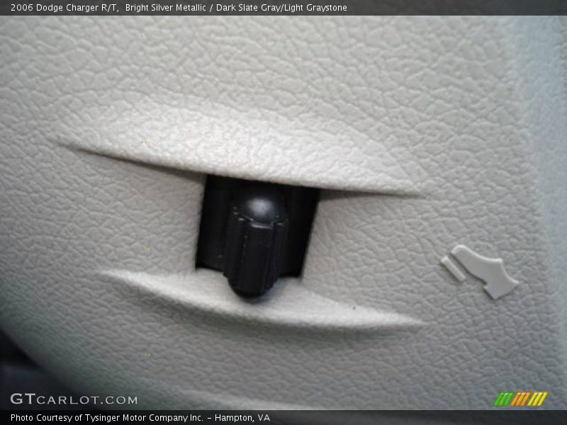 Bright Silver Metallic / Dark Slate Gray/Light Graystone 2006 Dodge Charger R/T