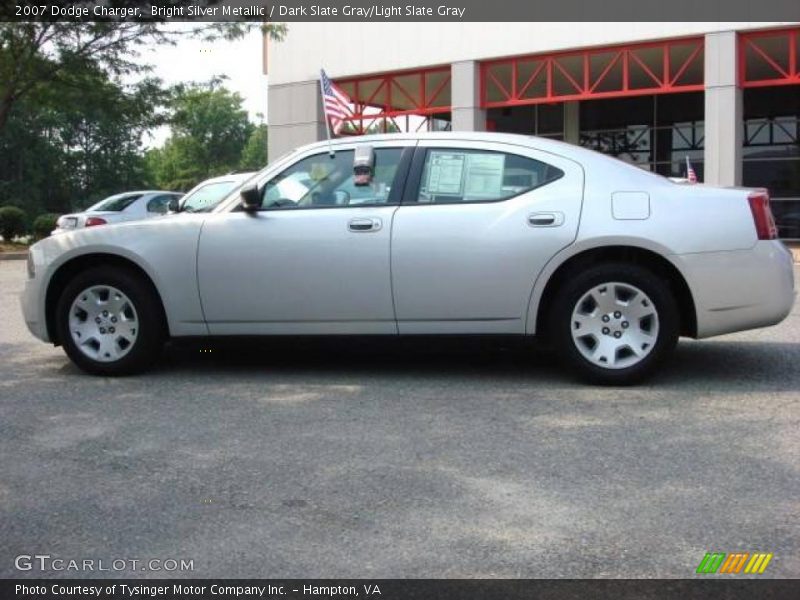 Bright Silver Metallic / Dark Slate Gray/Light Slate Gray 2007 Dodge Charger