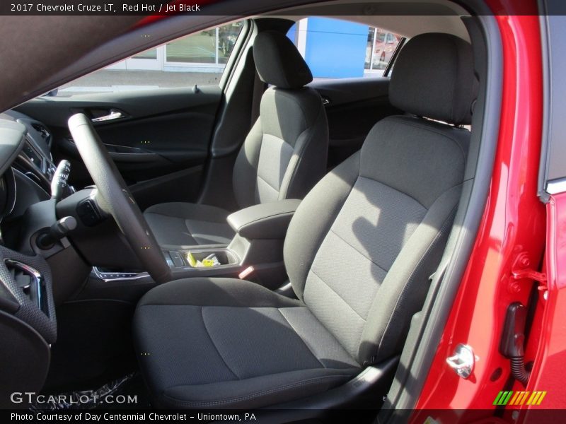 Red Hot / Jet Black 2017 Chevrolet Cruze LT
