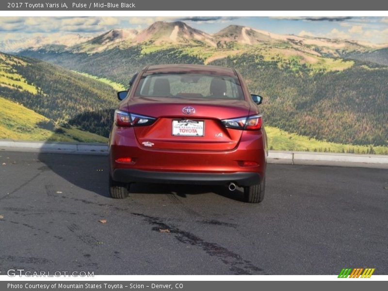 Pulse / Mid-Blue Black 2017 Toyota Yaris iA