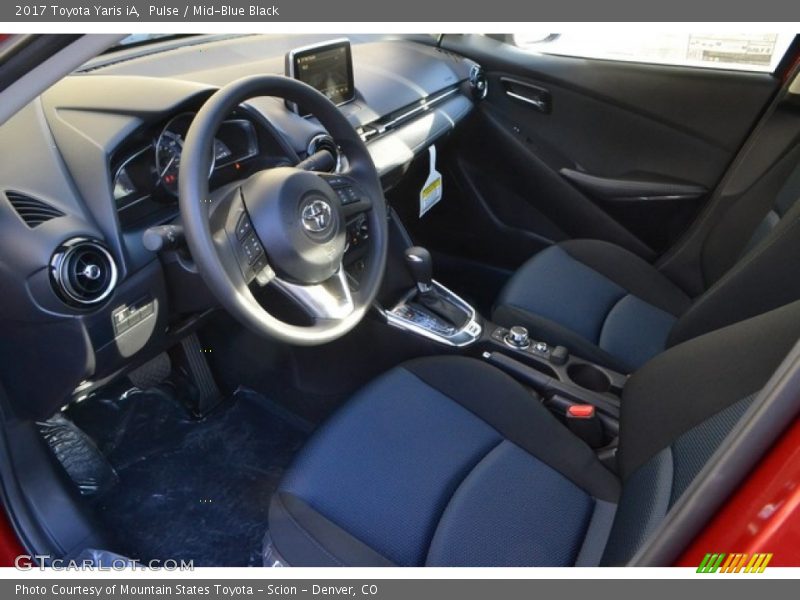 Pulse / Mid-Blue Black 2017 Toyota Yaris iA