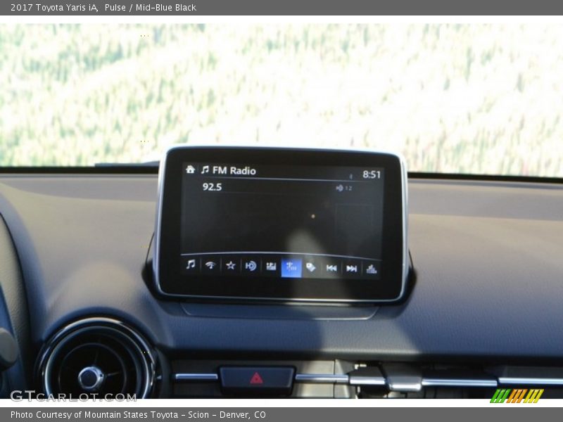 Pulse / Mid-Blue Black 2017 Toyota Yaris iA