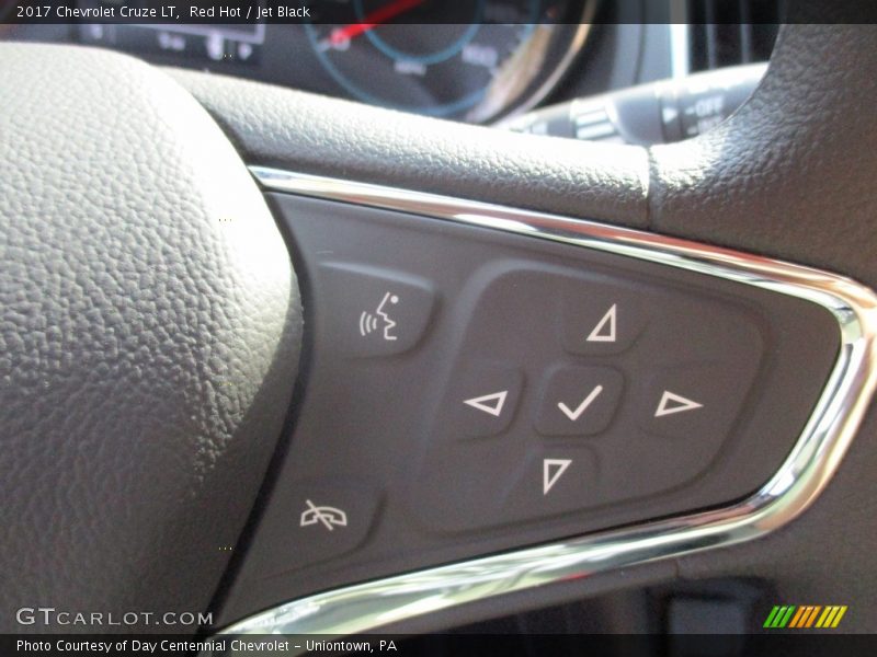 Red Hot / Jet Black 2017 Chevrolet Cruze LT