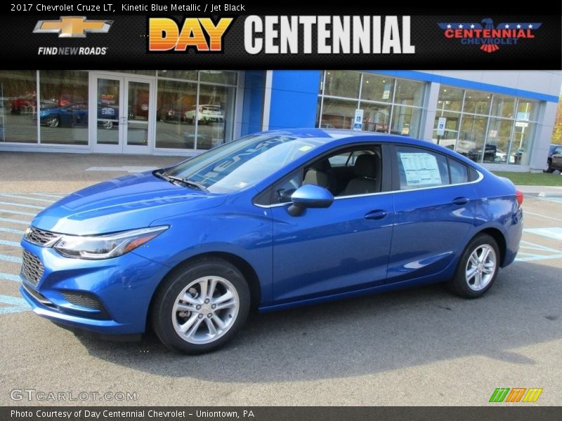 Kinetic Blue Metallic / Jet Black 2017 Chevrolet Cruze LT