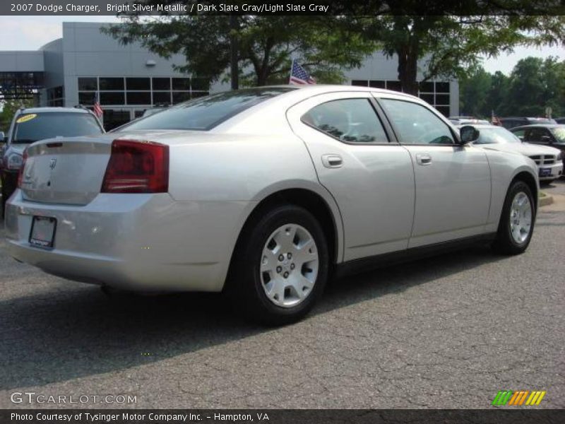 Bright Silver Metallic / Dark Slate Gray/Light Slate Gray 2007 Dodge Charger