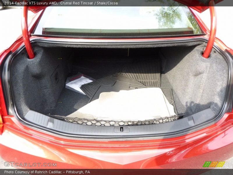 Crystal Red Tincoat / Shale/Cocoa 2014 Cadillac XTS Luxury AWD