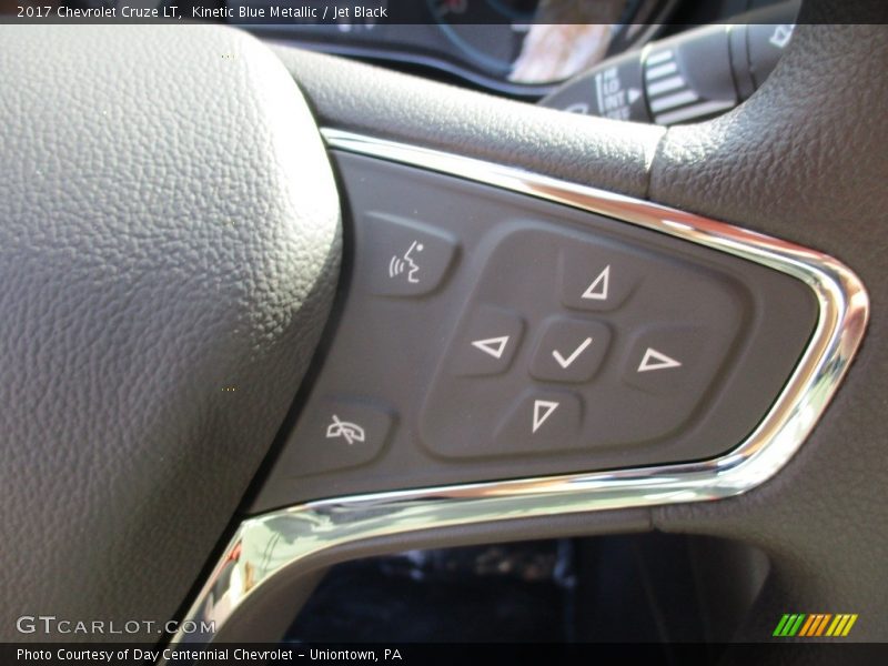 Kinetic Blue Metallic / Jet Black 2017 Chevrolet Cruze LT
