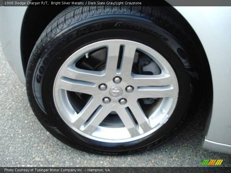 Bright Silver Metallic / Dark Slate Gray/Light Graystone 2006 Dodge Charger R/T