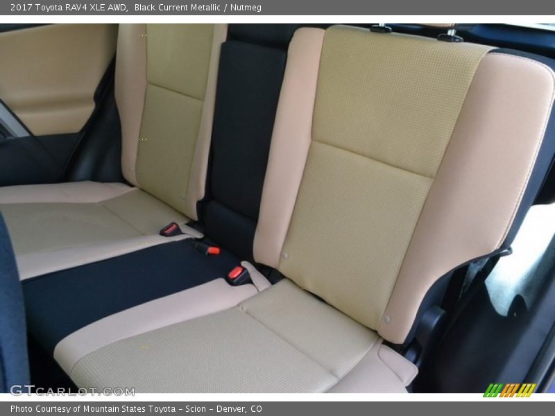 Black Current Metallic / Nutmeg 2017 Toyota RAV4 XLE AWD