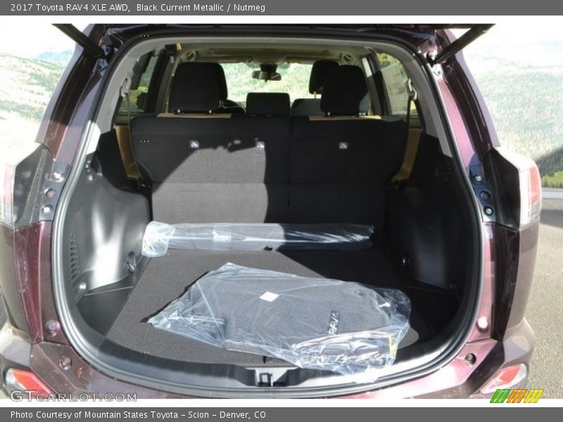Black Current Metallic / Nutmeg 2017 Toyota RAV4 XLE AWD