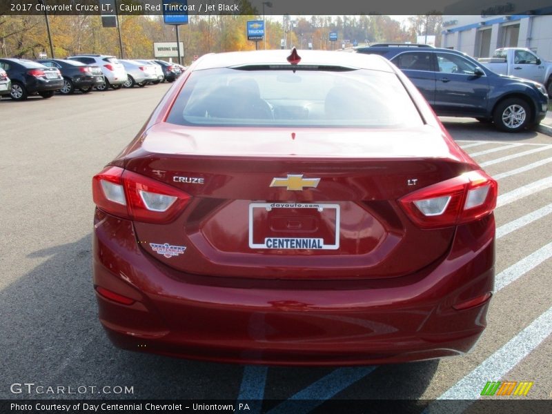 Cajun Red Tintcoat / Jet Black 2017 Chevrolet Cruze LT