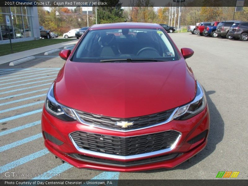 Cajun Red Tintcoat / Jet Black 2017 Chevrolet Cruze LT
