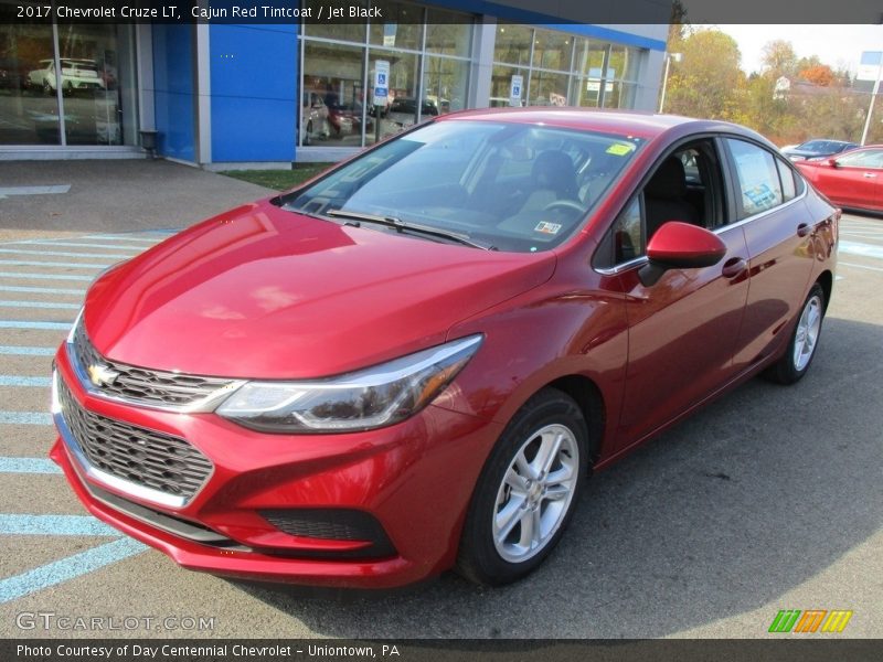 Cajun Red Tintcoat / Jet Black 2017 Chevrolet Cruze LT