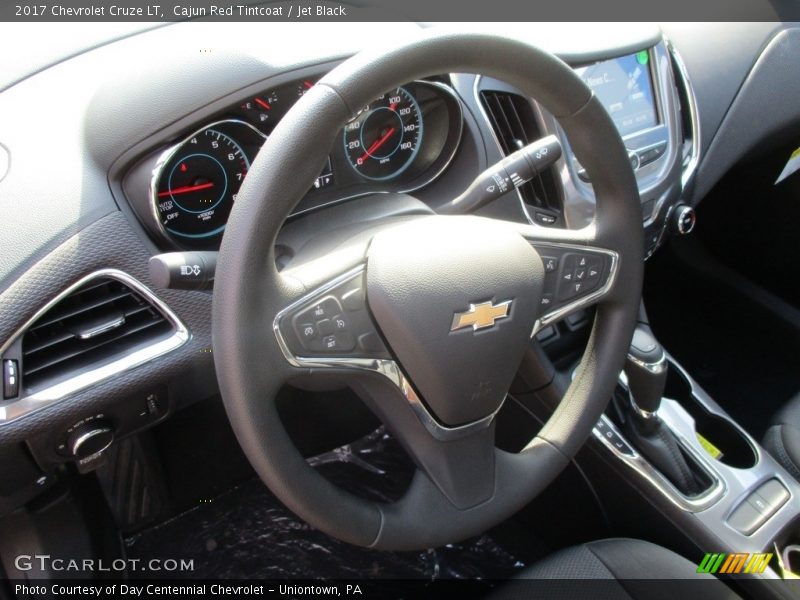 Cajun Red Tintcoat / Jet Black 2017 Chevrolet Cruze LT