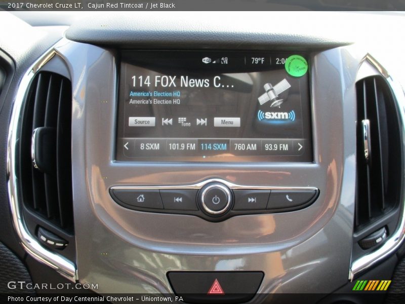 Cajun Red Tintcoat / Jet Black 2017 Chevrolet Cruze LT