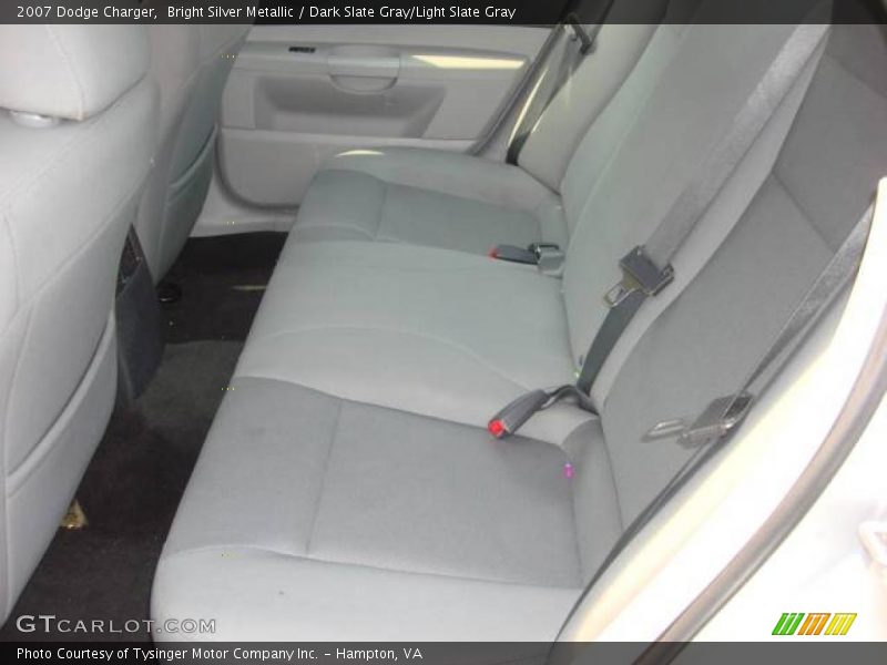 Bright Silver Metallic / Dark Slate Gray/Light Slate Gray 2007 Dodge Charger