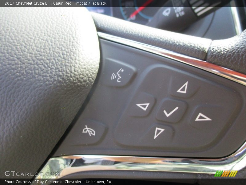 Cajun Red Tintcoat / Jet Black 2017 Chevrolet Cruze LT