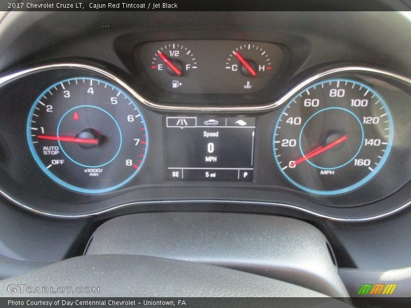 Cajun Red Tintcoat / Jet Black 2017 Chevrolet Cruze LT