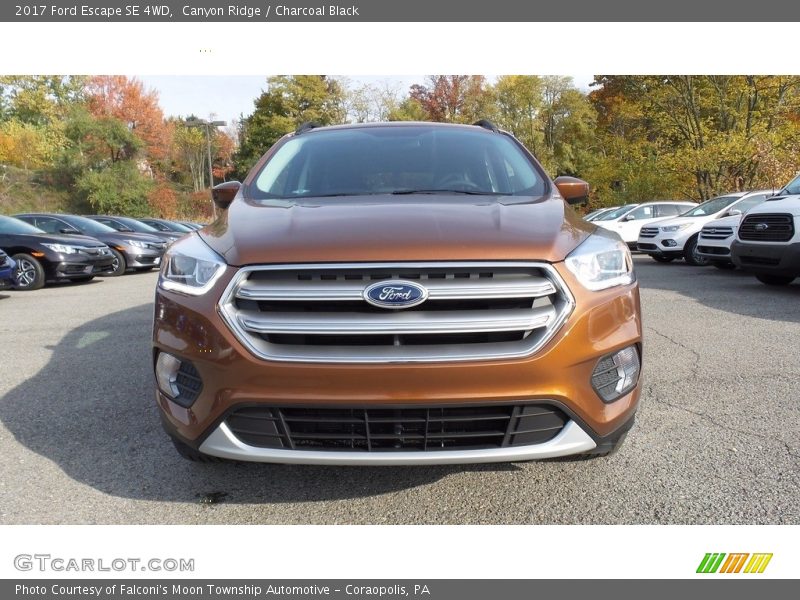 Canyon Ridge / Charcoal Black 2017 Ford Escape SE 4WD
