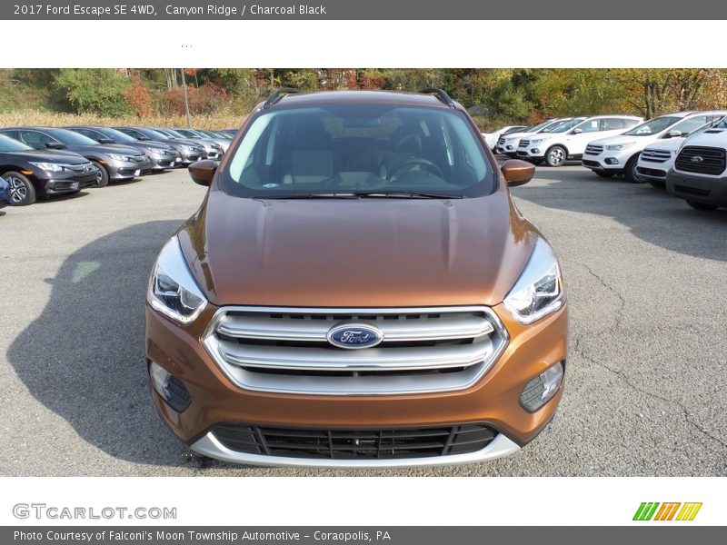 Canyon Ridge / Charcoal Black 2017 Ford Escape SE 4WD