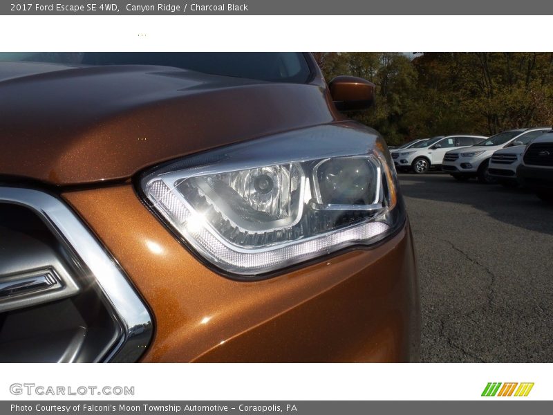 Canyon Ridge / Charcoal Black 2017 Ford Escape SE 4WD