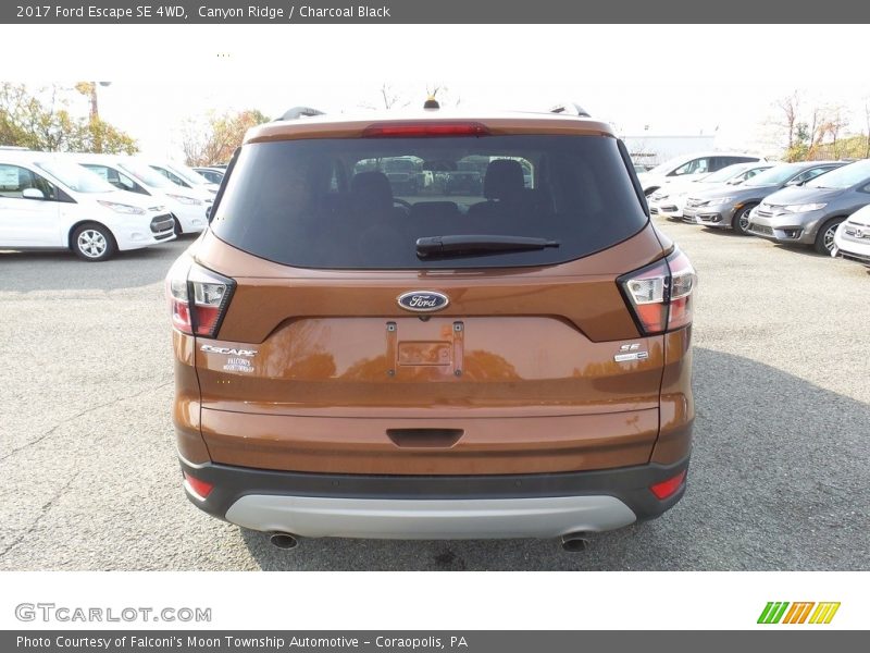 Canyon Ridge / Charcoal Black 2017 Ford Escape SE 4WD