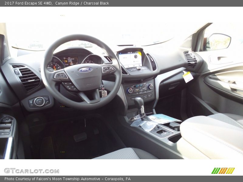Canyon Ridge / Charcoal Black 2017 Ford Escape SE 4WD