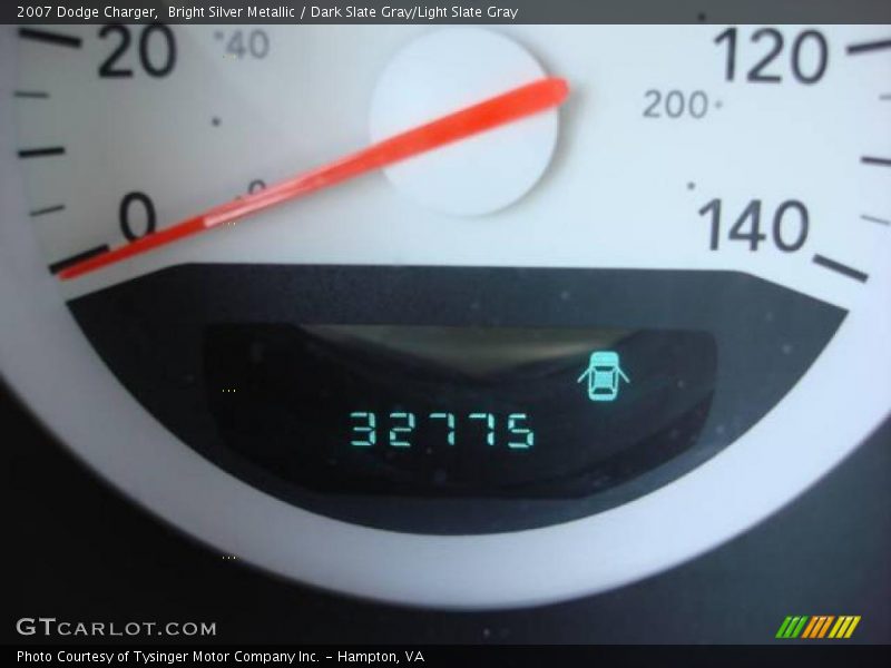 Bright Silver Metallic / Dark Slate Gray/Light Slate Gray 2007 Dodge Charger