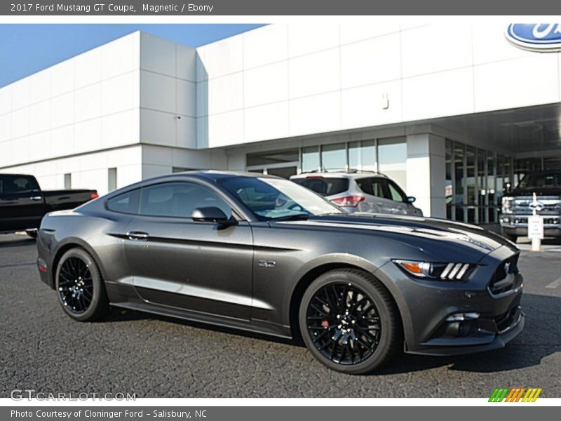 Magnetic / Ebony 2017 Ford Mustang GT Coupe