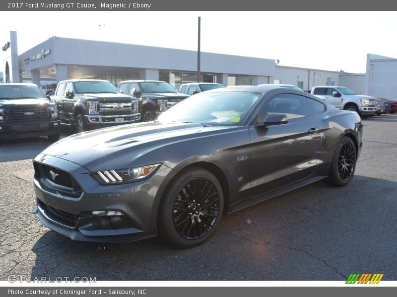 Magnetic / Ebony 2017 Ford Mustang GT Coupe