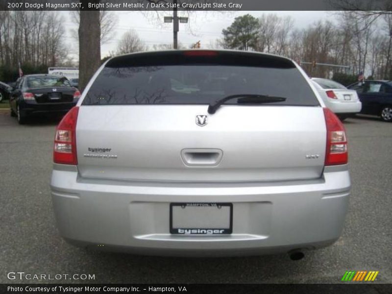 Bright Silver Metallic / Dark Slate Gray/Light Slate Gray 2007 Dodge Magnum SXT