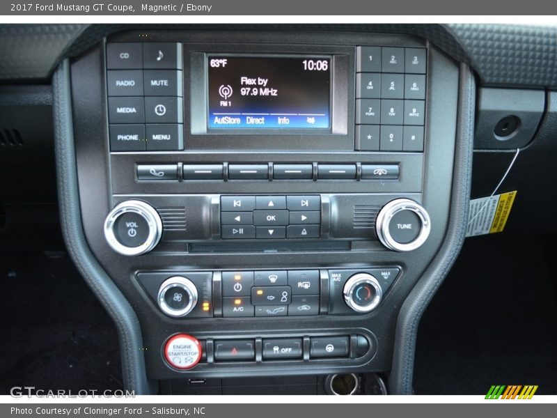 Magnetic / Ebony 2017 Ford Mustang GT Coupe