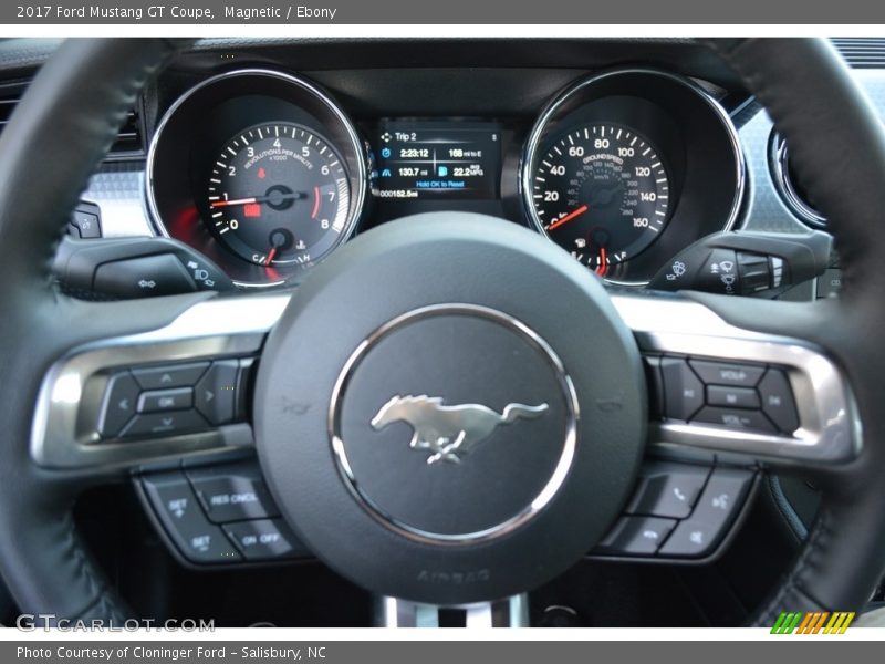 Magnetic / Ebony 2017 Ford Mustang GT Coupe