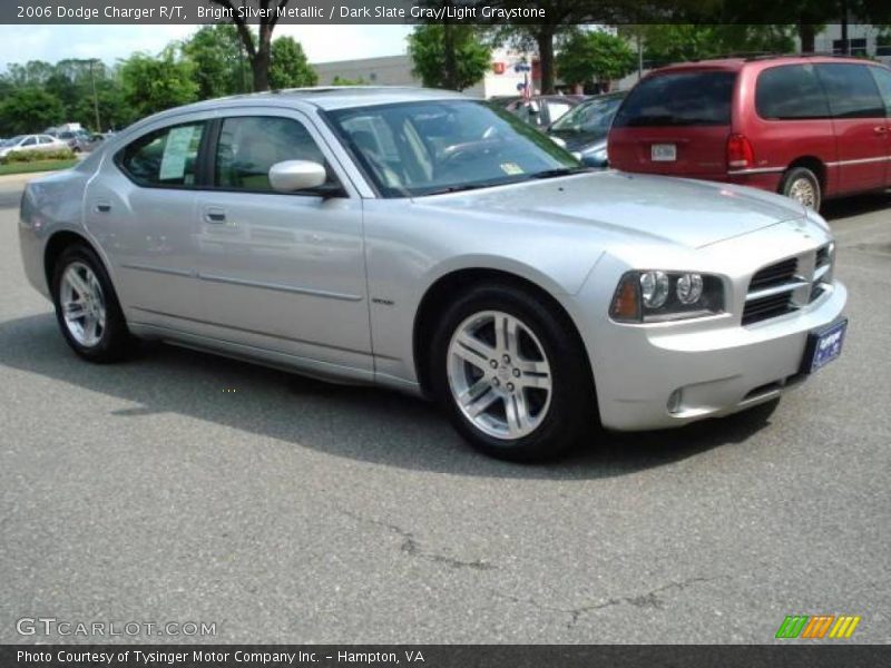 Bright Silver Metallic / Dark Slate Gray/Light Graystone 2006 Dodge Charger R/T