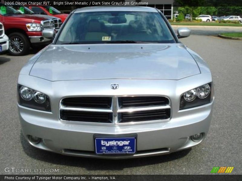 Bright Silver Metallic / Dark Slate Gray/Light Graystone 2006 Dodge Charger R/T