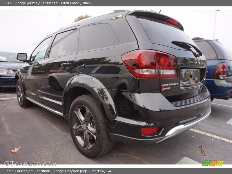 Pitch Black / Black 2015 Dodge Journey Crossroad