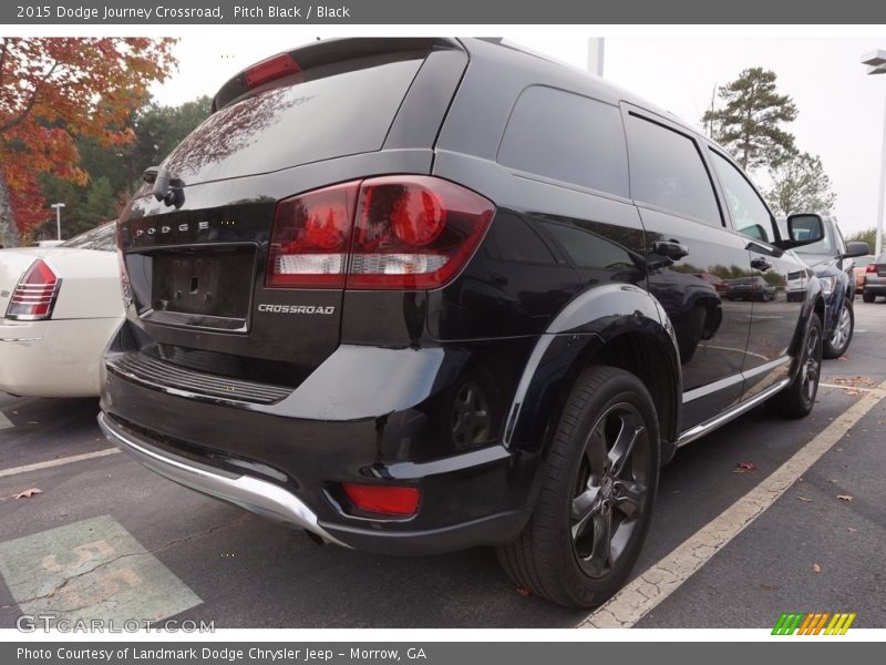 Pitch Black / Black 2015 Dodge Journey Crossroad