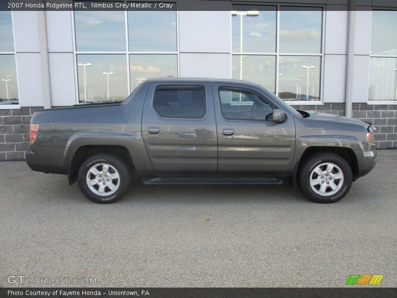 Nimbus Grey Metallic / Gray 2007 Honda Ridgeline RTL