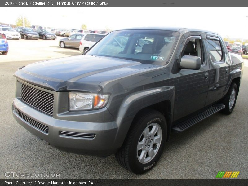 Nimbus Grey Metallic / Gray 2007 Honda Ridgeline RTL