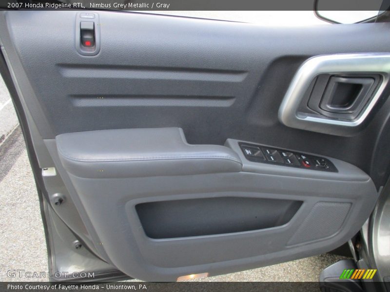 Nimbus Grey Metallic / Gray 2007 Honda Ridgeline RTL