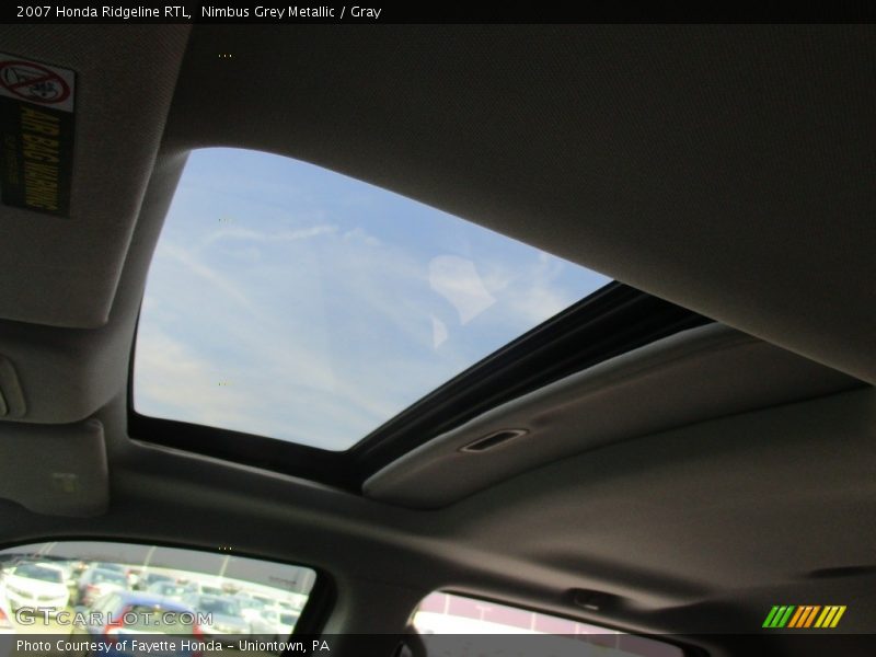 Nimbus Grey Metallic / Gray 2007 Honda Ridgeline RTL