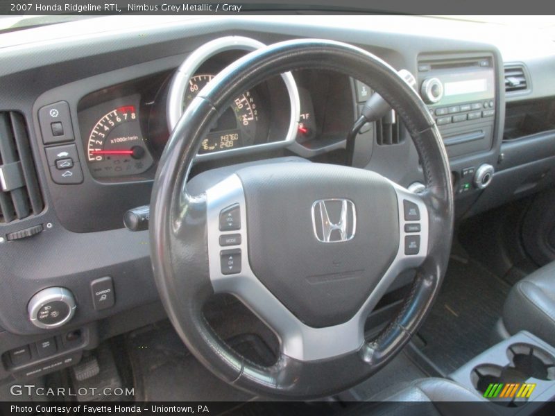 Nimbus Grey Metallic / Gray 2007 Honda Ridgeline RTL