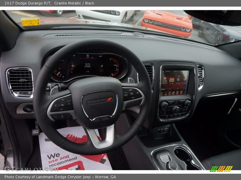 Dashboard of 2017 Durango R/T
