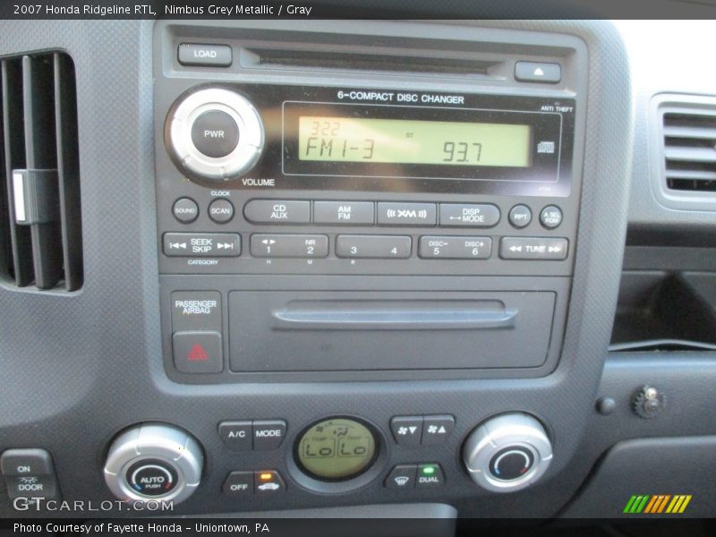 Nimbus Grey Metallic / Gray 2007 Honda Ridgeline RTL