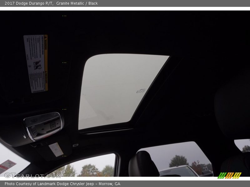 Granite Metallic / Black 2017 Dodge Durango R/T