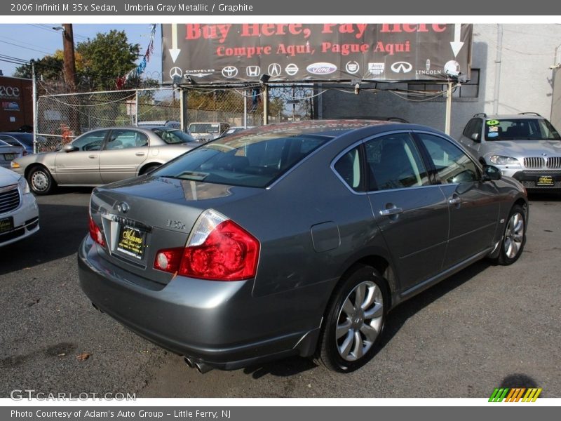 Umbria Gray Metallic / Graphite 2006 Infiniti M 35x Sedan