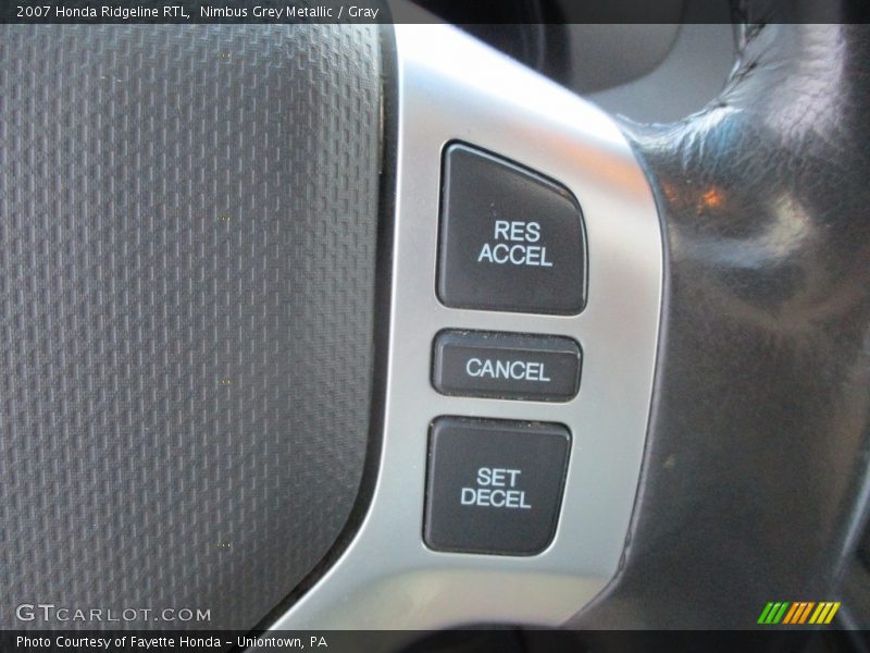 Nimbus Grey Metallic / Gray 2007 Honda Ridgeline RTL