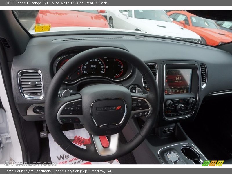Dashboard of 2017 Durango R/T